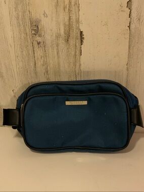 Versace Blue Nylon Bag